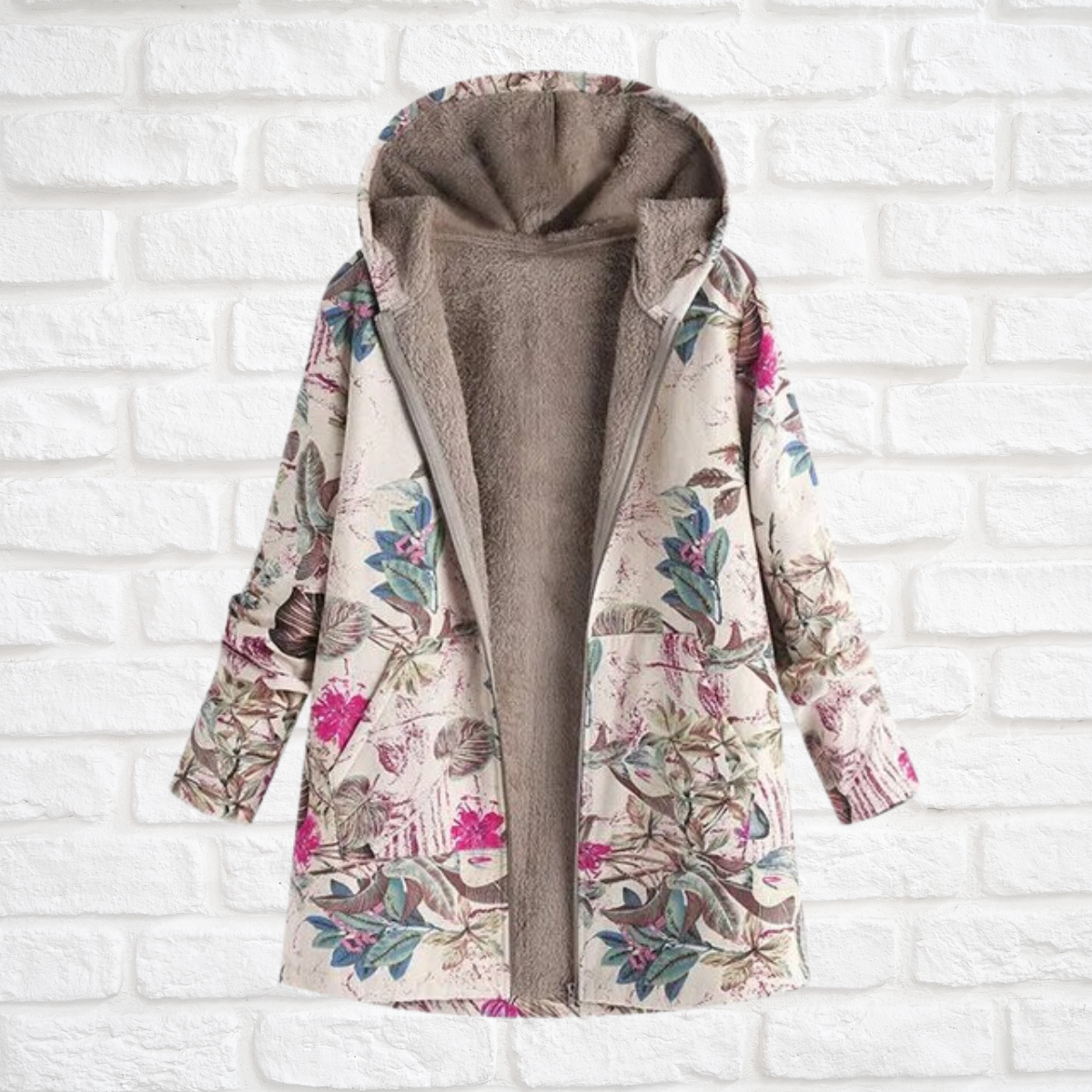Oriana Kapuzenjacke mit auffälligem Design