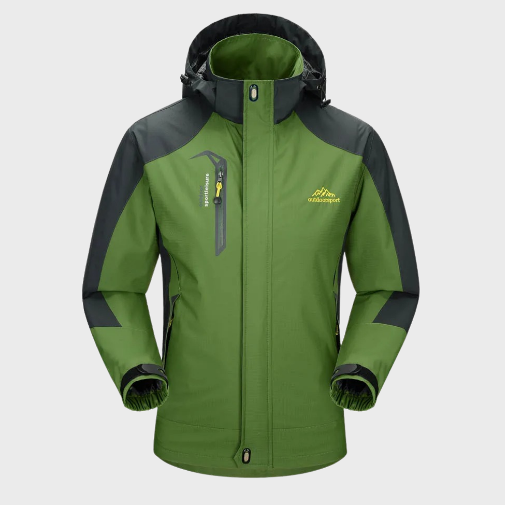 Männer Regenjacke mit Kapuze