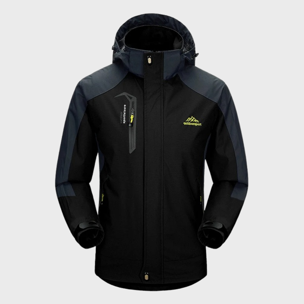 Männer Regenjacke mit Kapuze