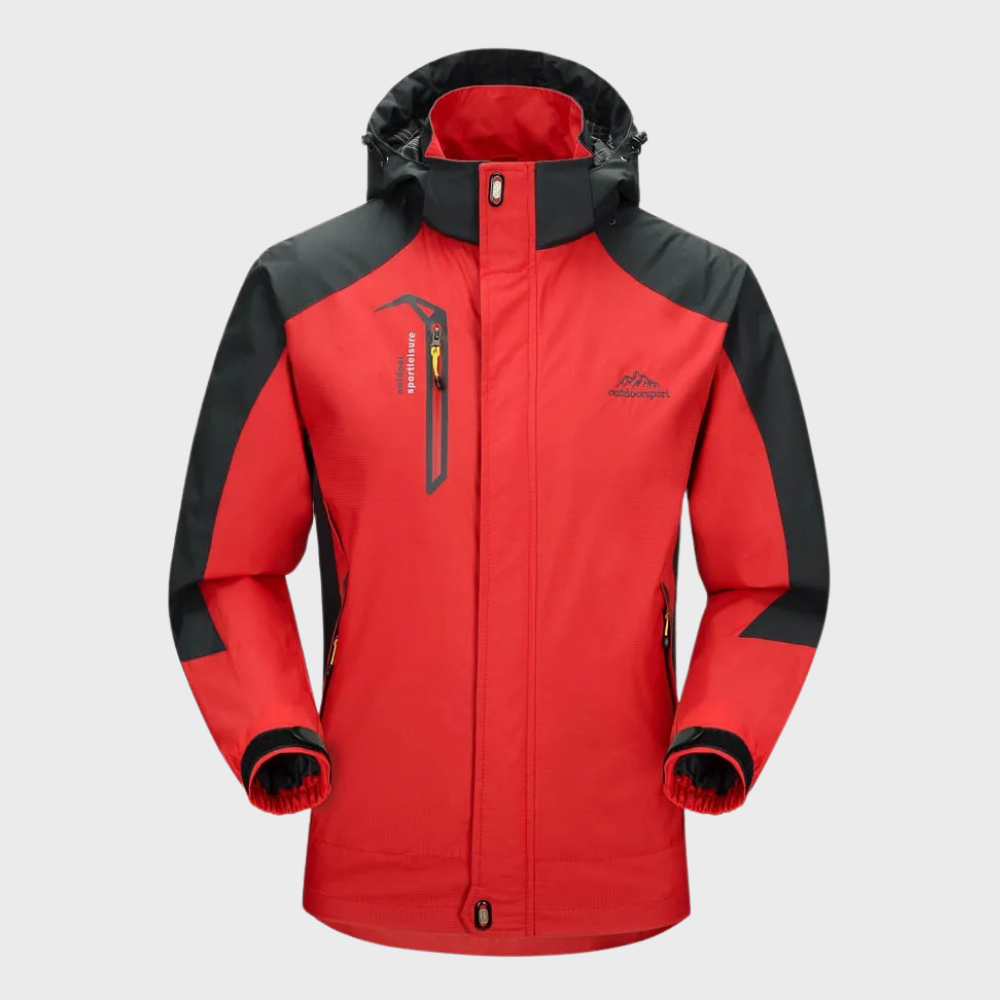 Männer Regenjacke mit Kapuze