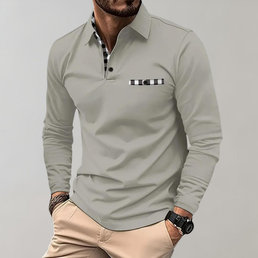 Herren Langarm-T-Shirt Miguel