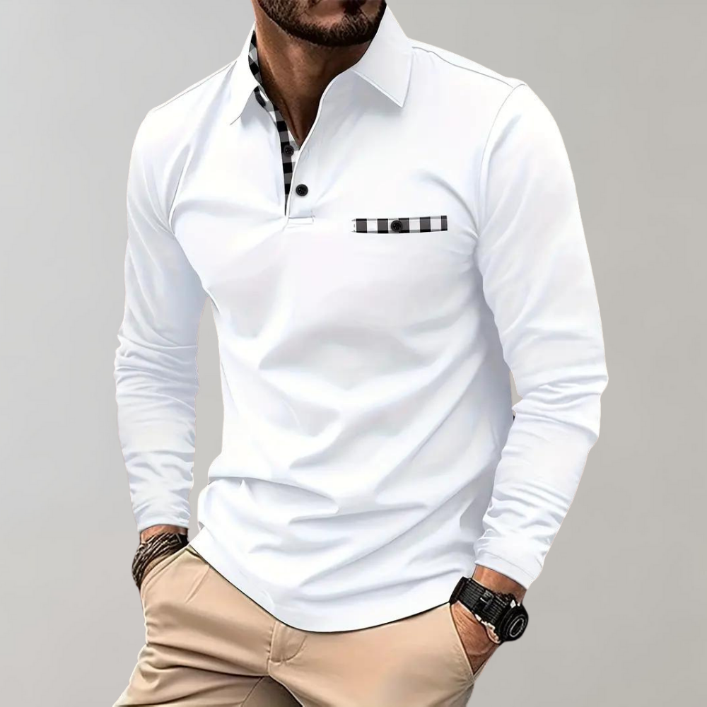 Herren Langarm-T-Shirt Miguel