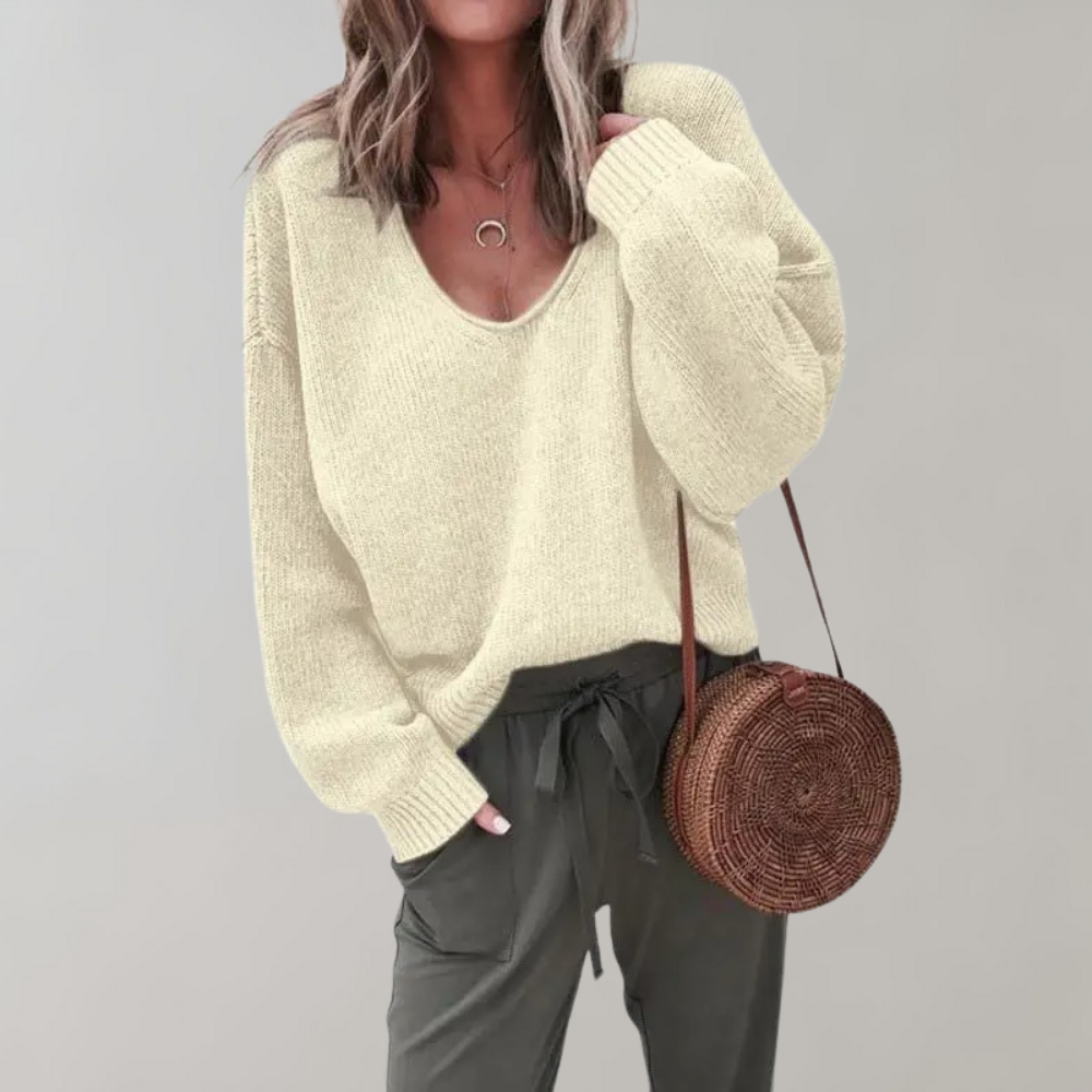 Frauen-Pullover: stylisch, kuschelig, gestrickt von Revna