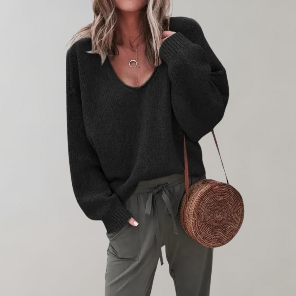Frauen-Pullover: stylisch, kuschelig, gestrickt von Revna