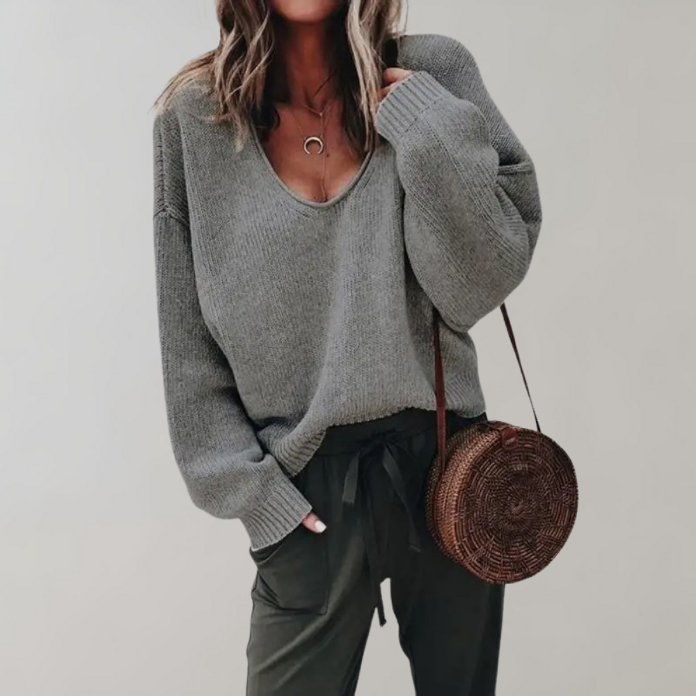 Frauen-Pullover: stylisch, kuschelig, gestrickt von Revna