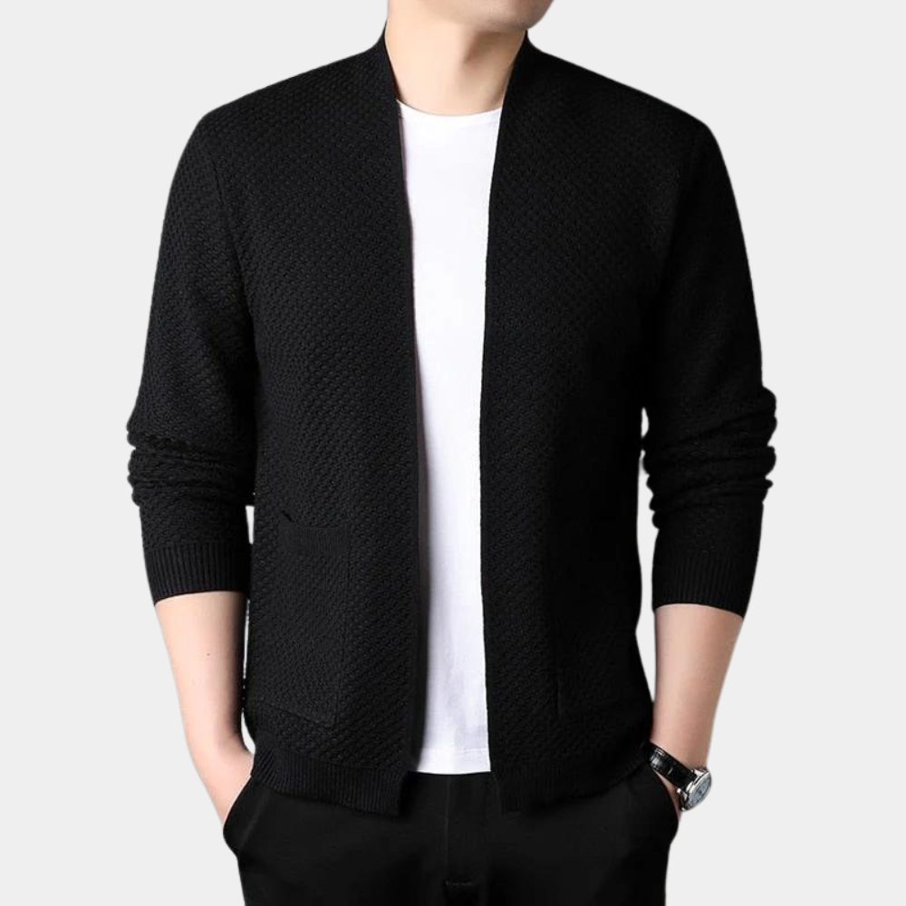 Elegante Herrenjacke mit praktischen Taschen – Elegant Fin Kollektion