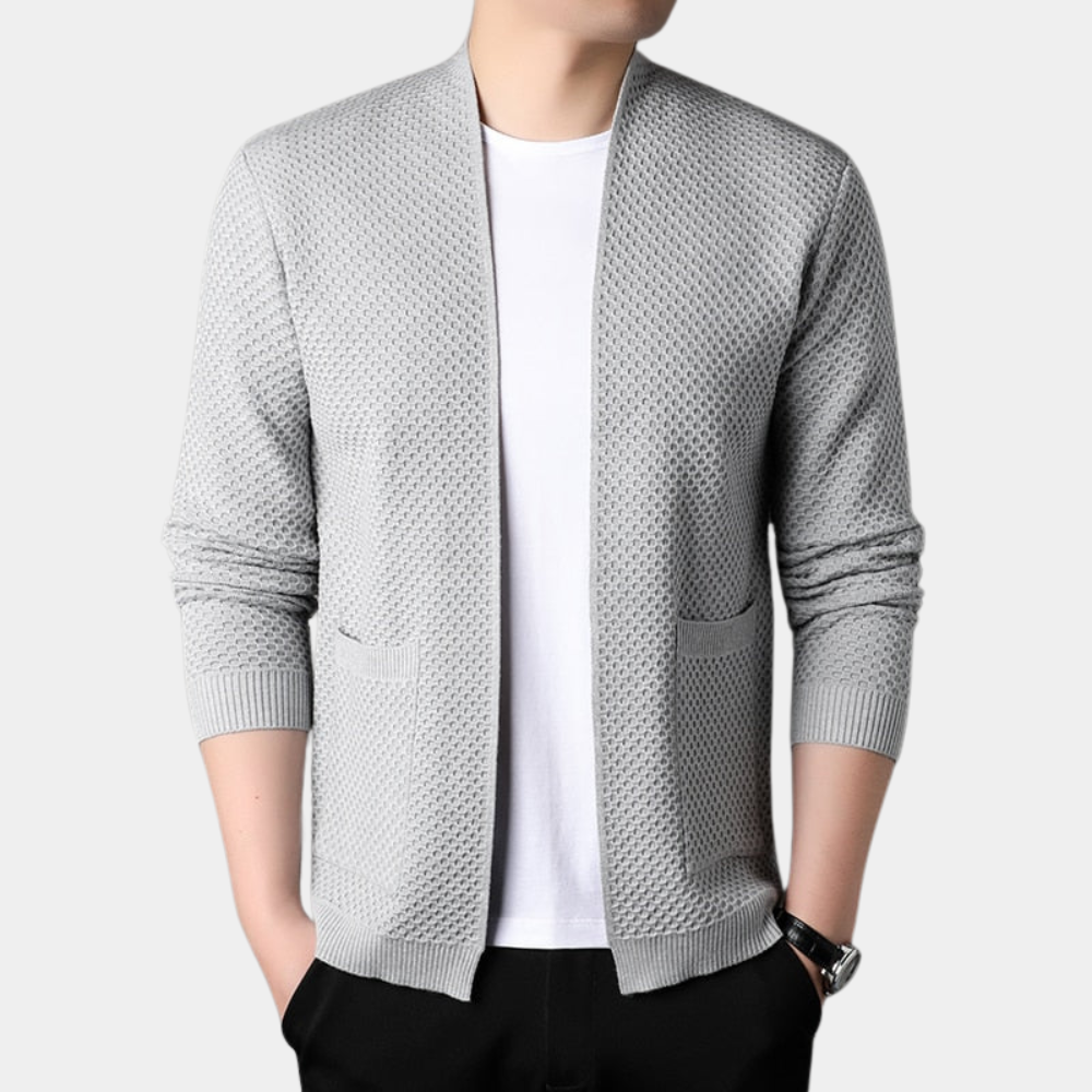 Elegante Herrenjacke mit praktischen Taschen – Elegant Fin Kollektion