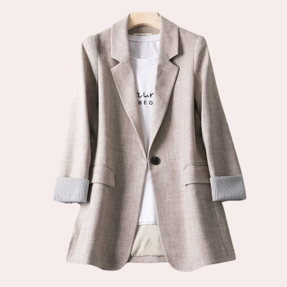 ModeGeist | Damen Blazer Schick und Elegant Lässig und Bequem