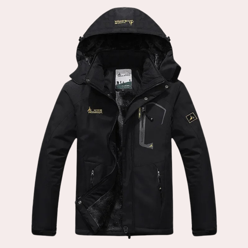 Georges Herrenjacke: Warme, stylische Jacke mit Windschutz