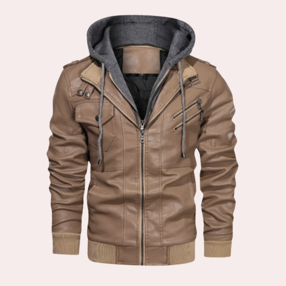 Edle Herren Kapuzenjacke von Benjamin
