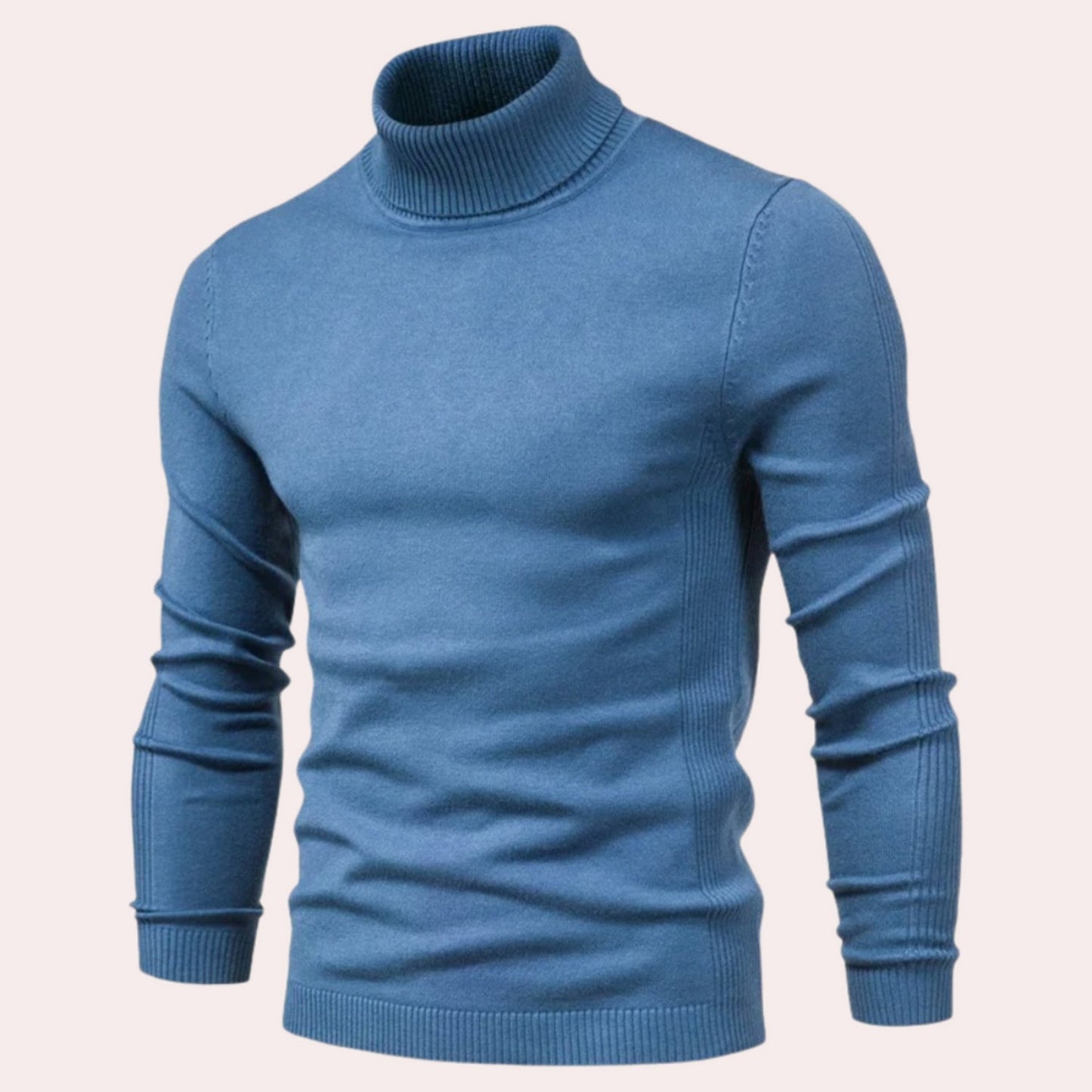 ModeGeist | Lässiger Rollkragenpullover für Herren