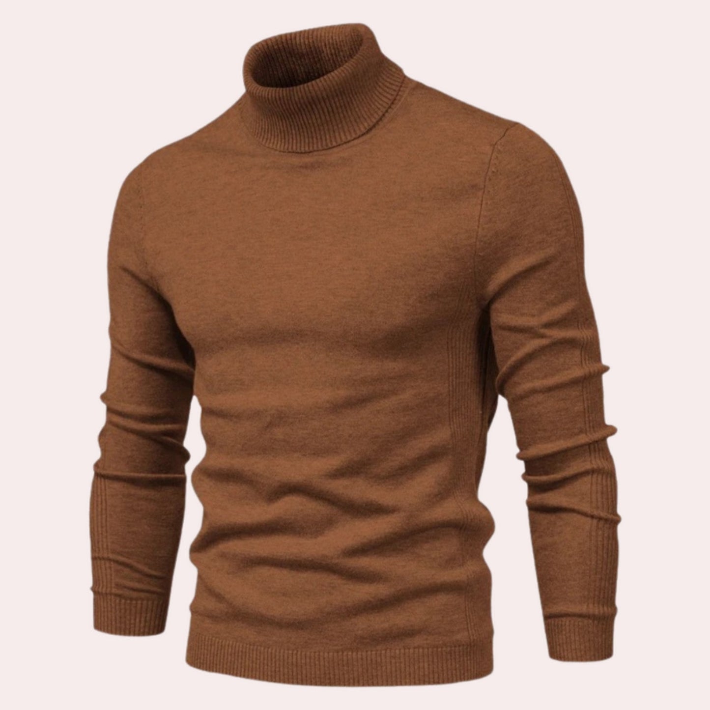 ModeGeist | Lässiger Rollkragenpullover für Herren