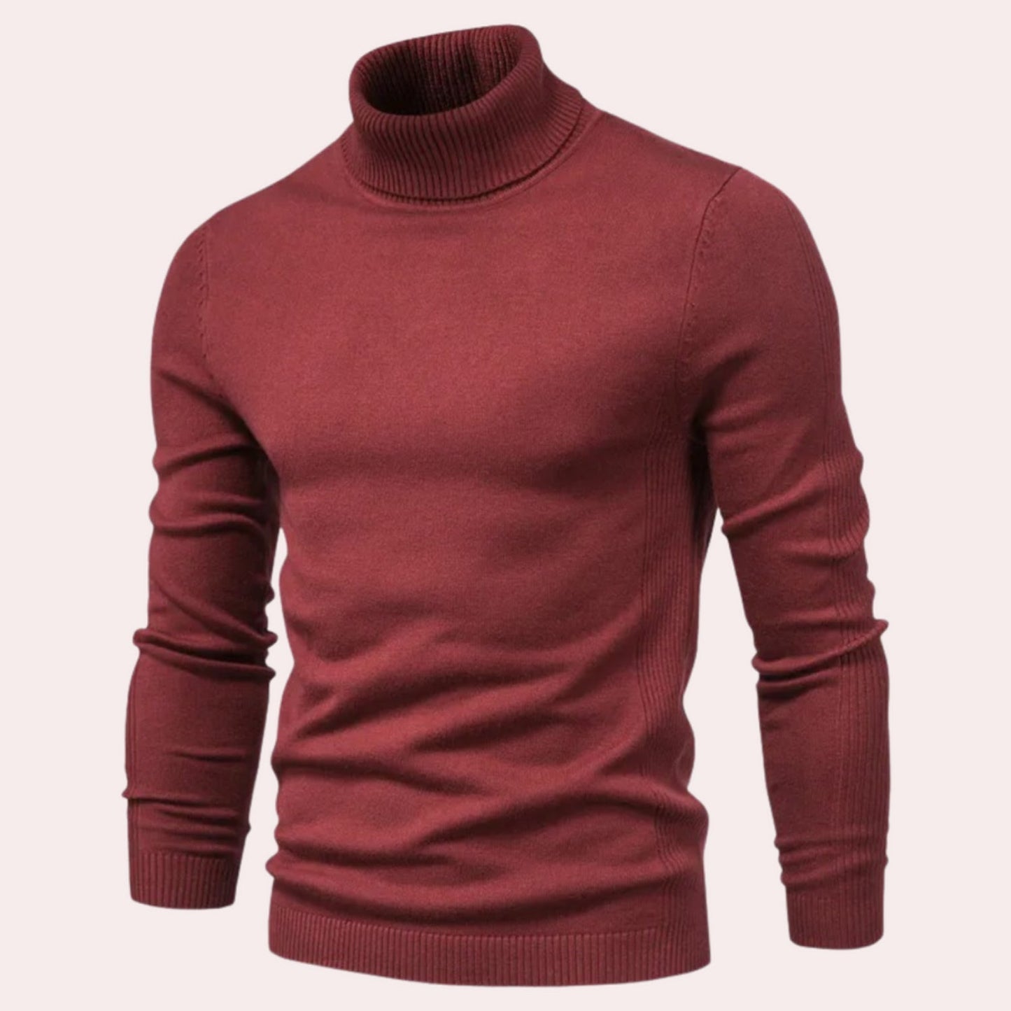 ModeGeist | Lässiger Rollkragenpullover für Herren