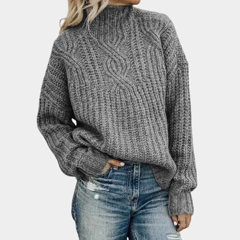 Damenoberteil Melanie: Luxuriöser, weicher Strickpullover