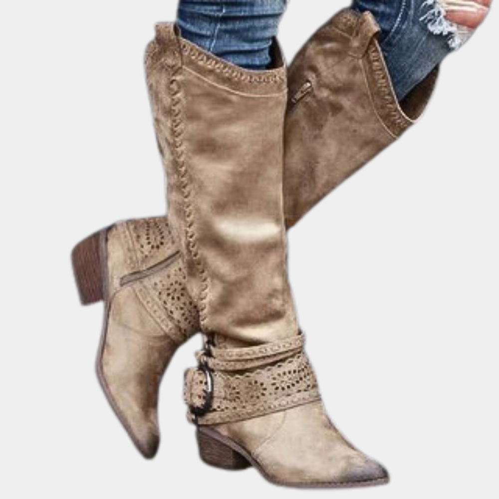 Edle Damen-Stiefeletten im klassischen Stil von Cora