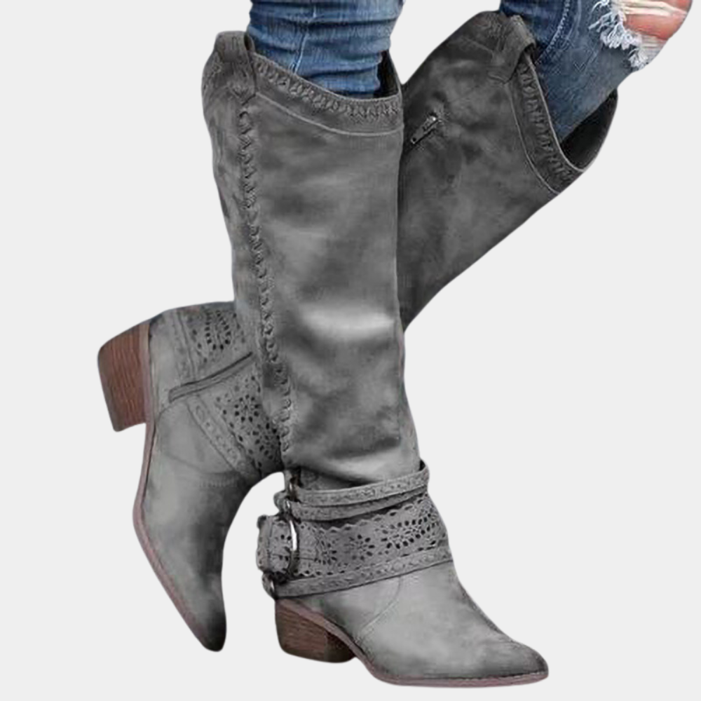Edle Damen-Stiefeletten im klassischen Stil von Cora
