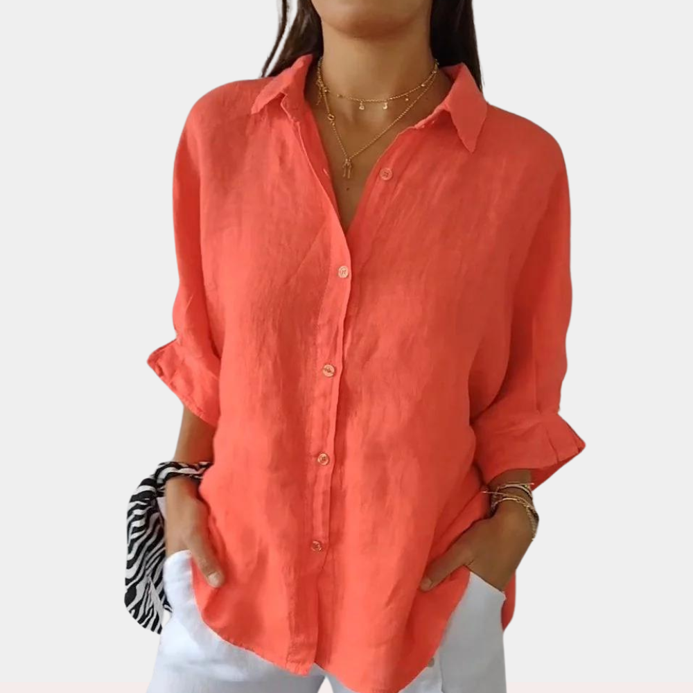 Lässige Sommerbluse von Liva – stylisch für Damen