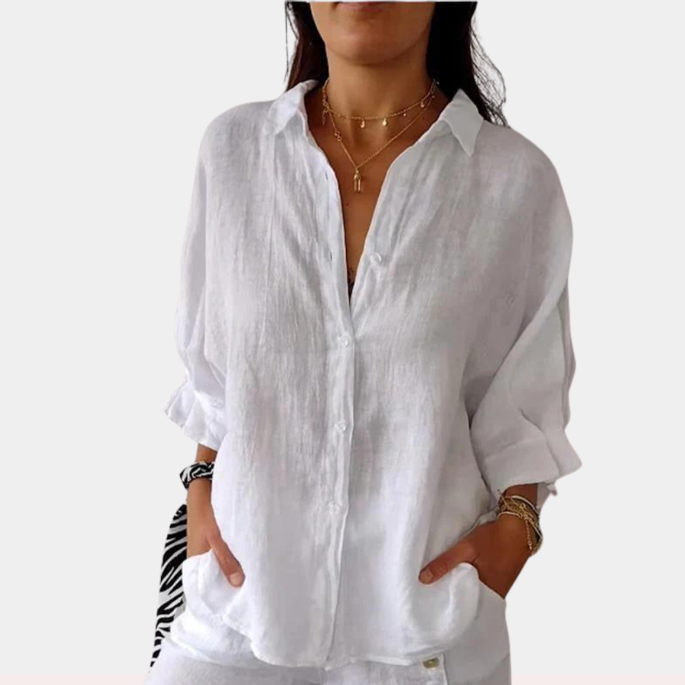 Lässige Sommerbluse von Liva – stylisch für Damen