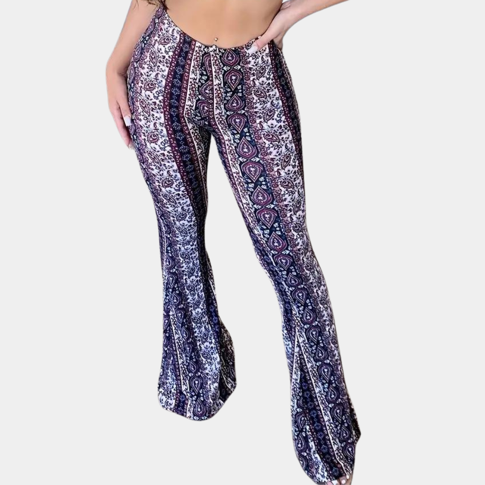 Damen-Boho-Schlaghose Elvera: Trendiger, lässiger Style