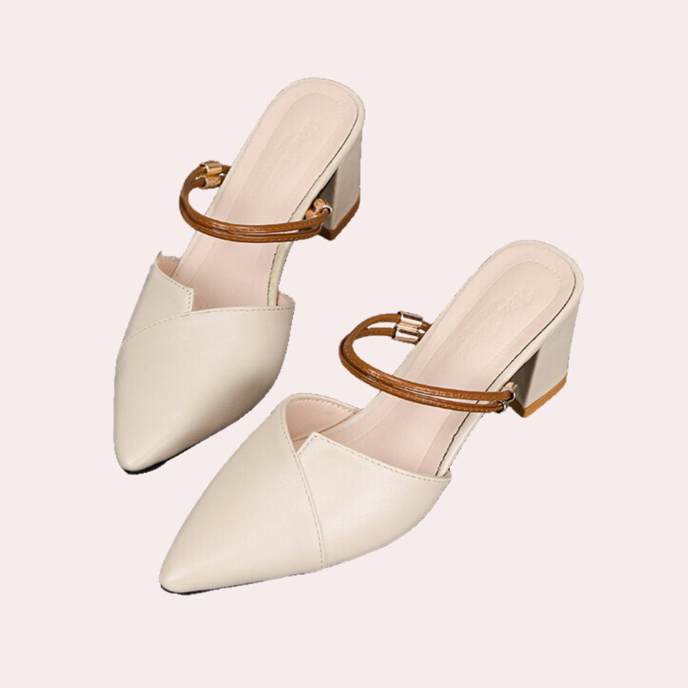 Elegante Damensandalen mit schickem Absatz