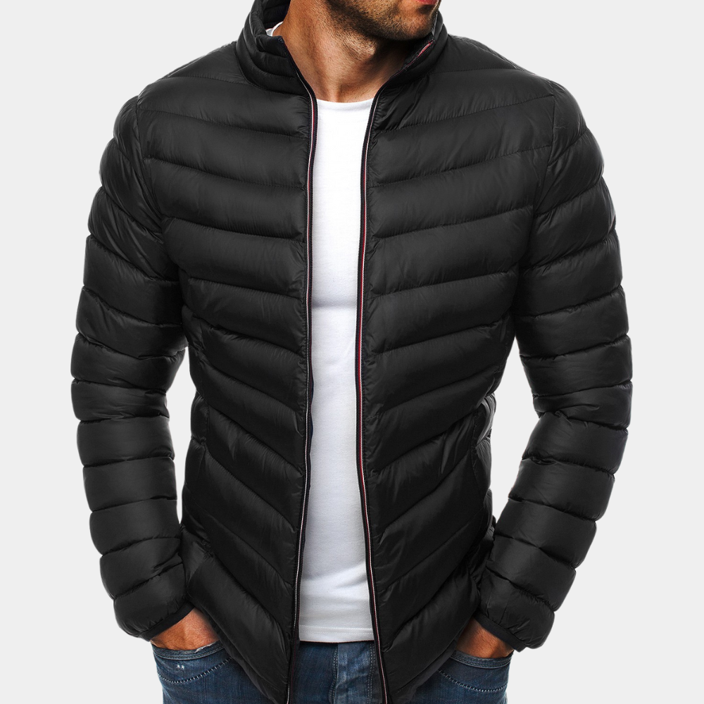 ModeGeist | Elegante und warme Daunenjacke für Herren