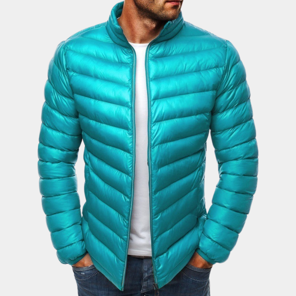 ModeGeist | Elegante und warme Daunenjacke für Herren