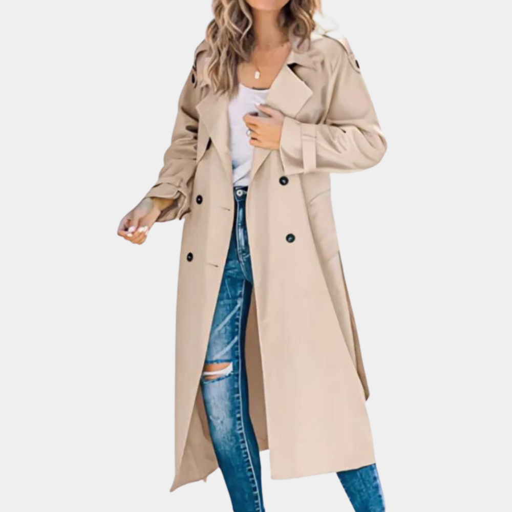 ModeGeist | Stylischer Herbst-Trenchcoat für Frauen