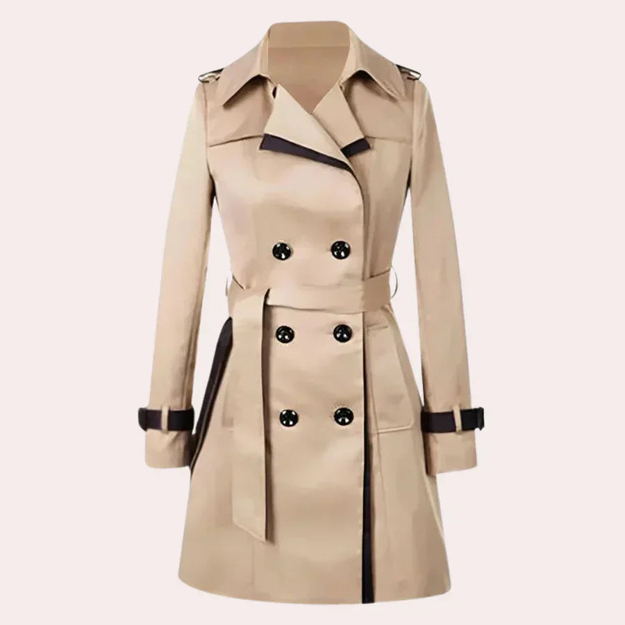 ModeGeist | Damen-Trenchcoat für Einen Raffinierten Look