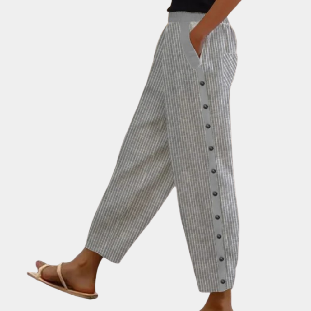 Damenhose Tania: Elegant, trendig, gestreift