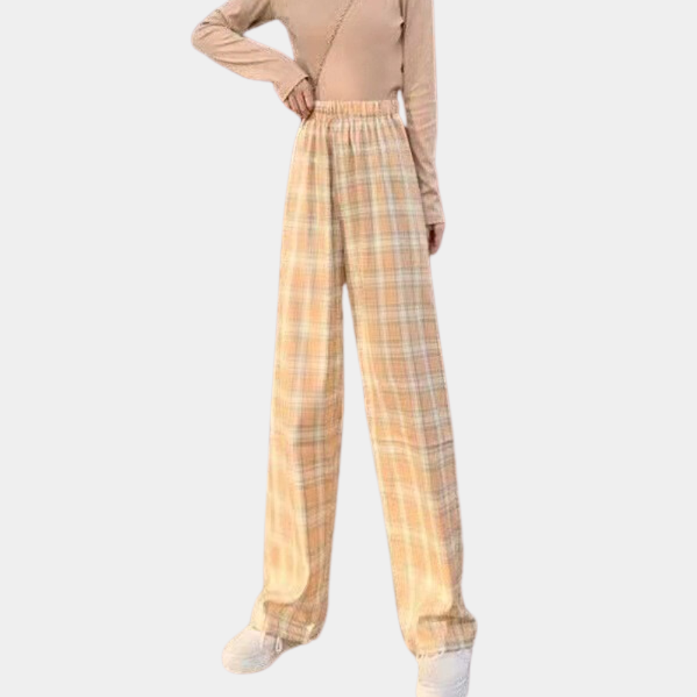 Elegante Valeria Damenhose im angesagten Karomuster