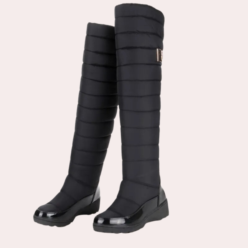 Edle, bequeme Damen-Overknees
