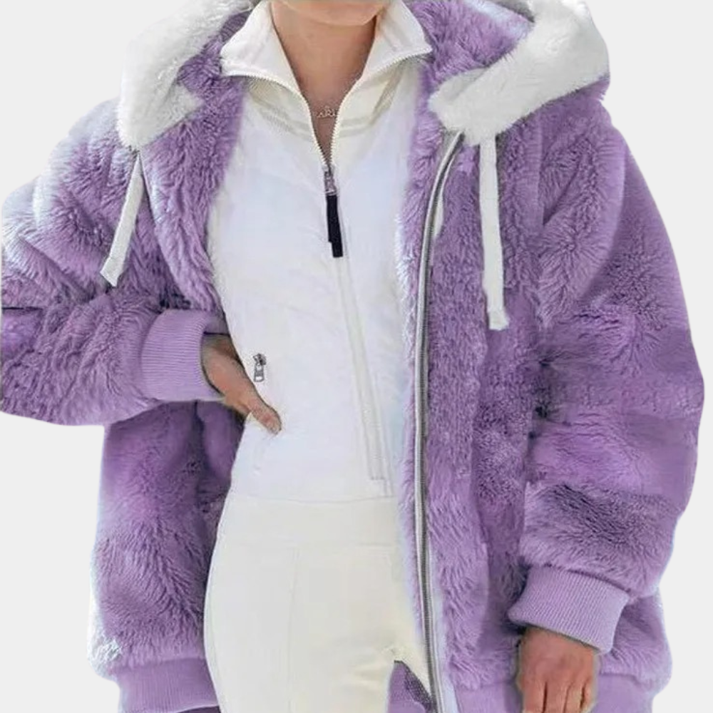 ModeGeist | Winterjacke mit Kapuze für Frauen
