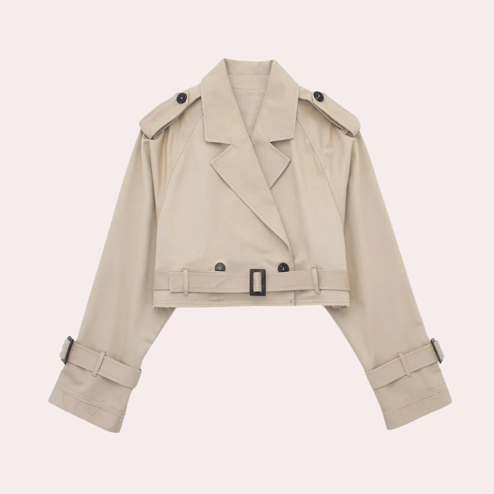 ModeGeist | cropped Herbstjacke für Damen