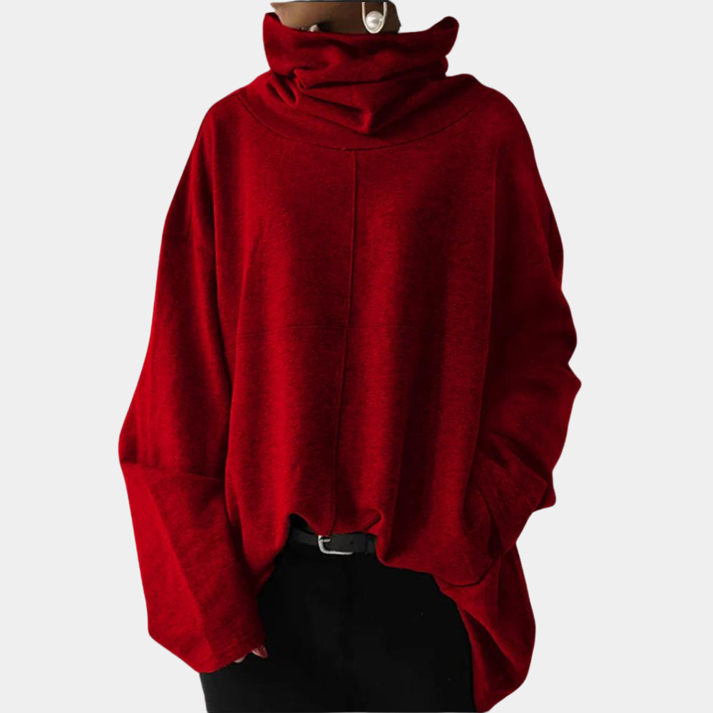 ModeGeist | Herbst-Turtleneck-Pullover für Frauen