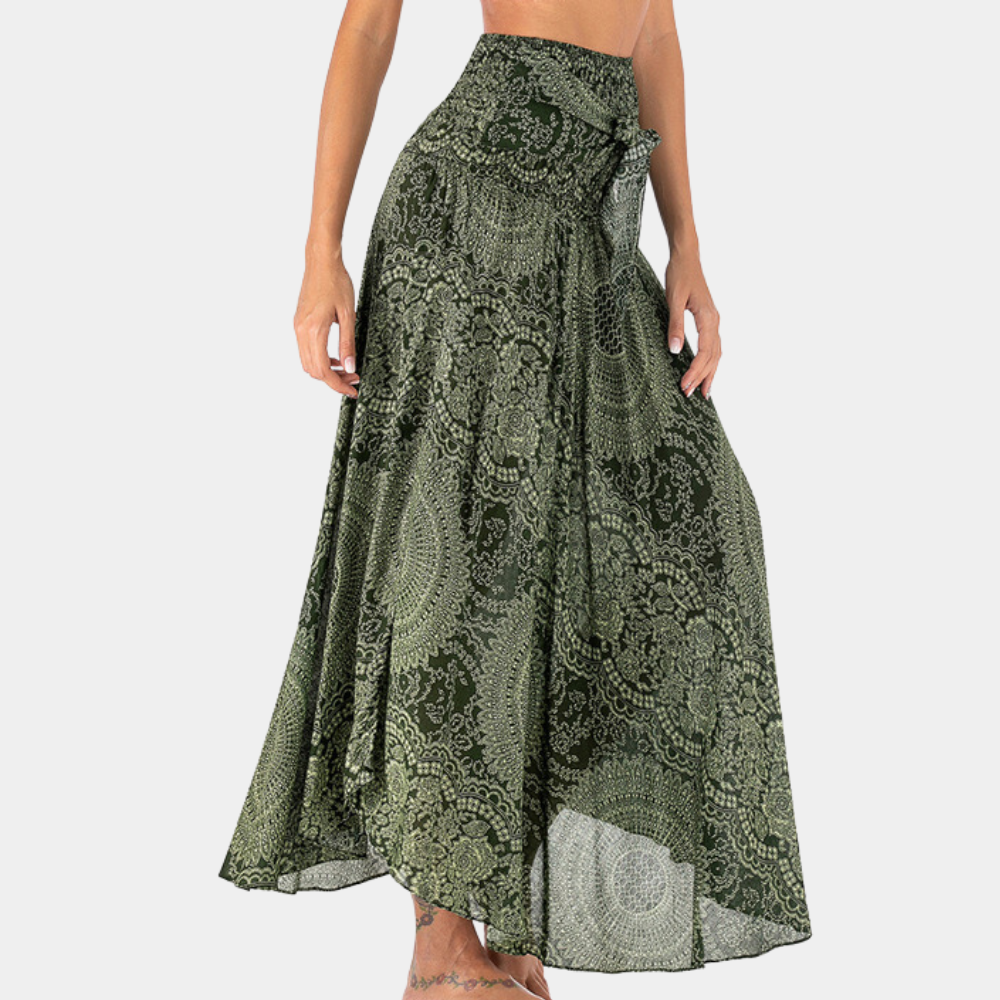 Elegantes langes Bohemian-Rock für Damen