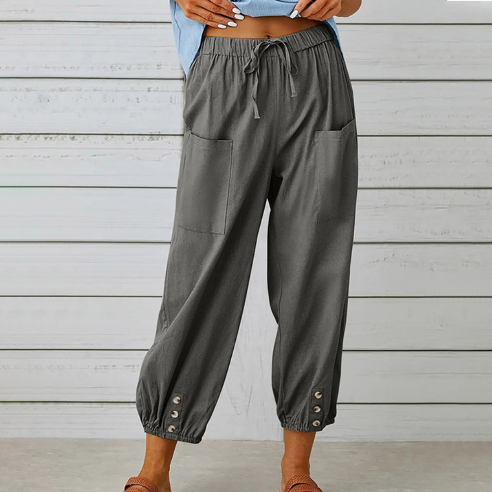 Bequeme Damenhose im angesagten, lässigen Style für die Freizeit