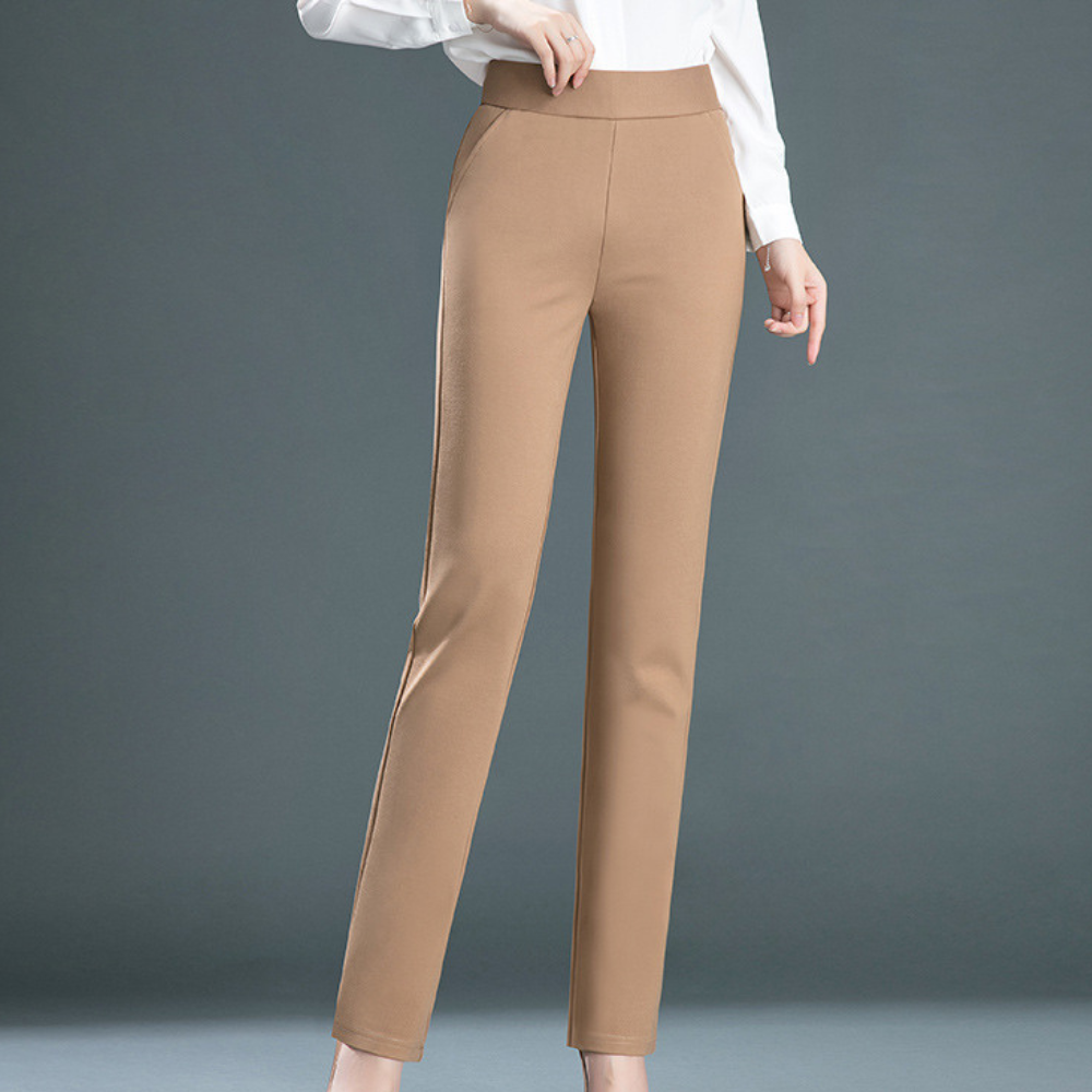 Damenhose Abril: elegante, gerade Schnittführung