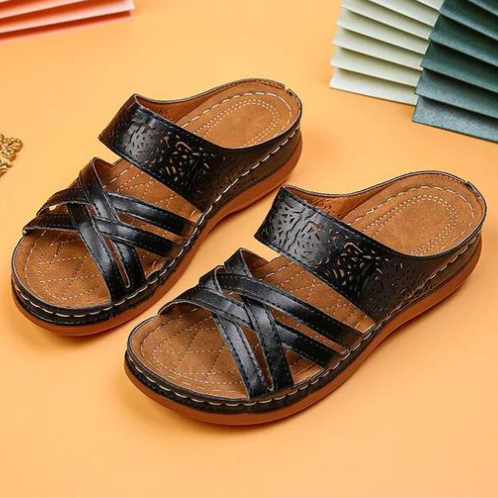 Elegante Retro-Sandalen Willa für Damen
