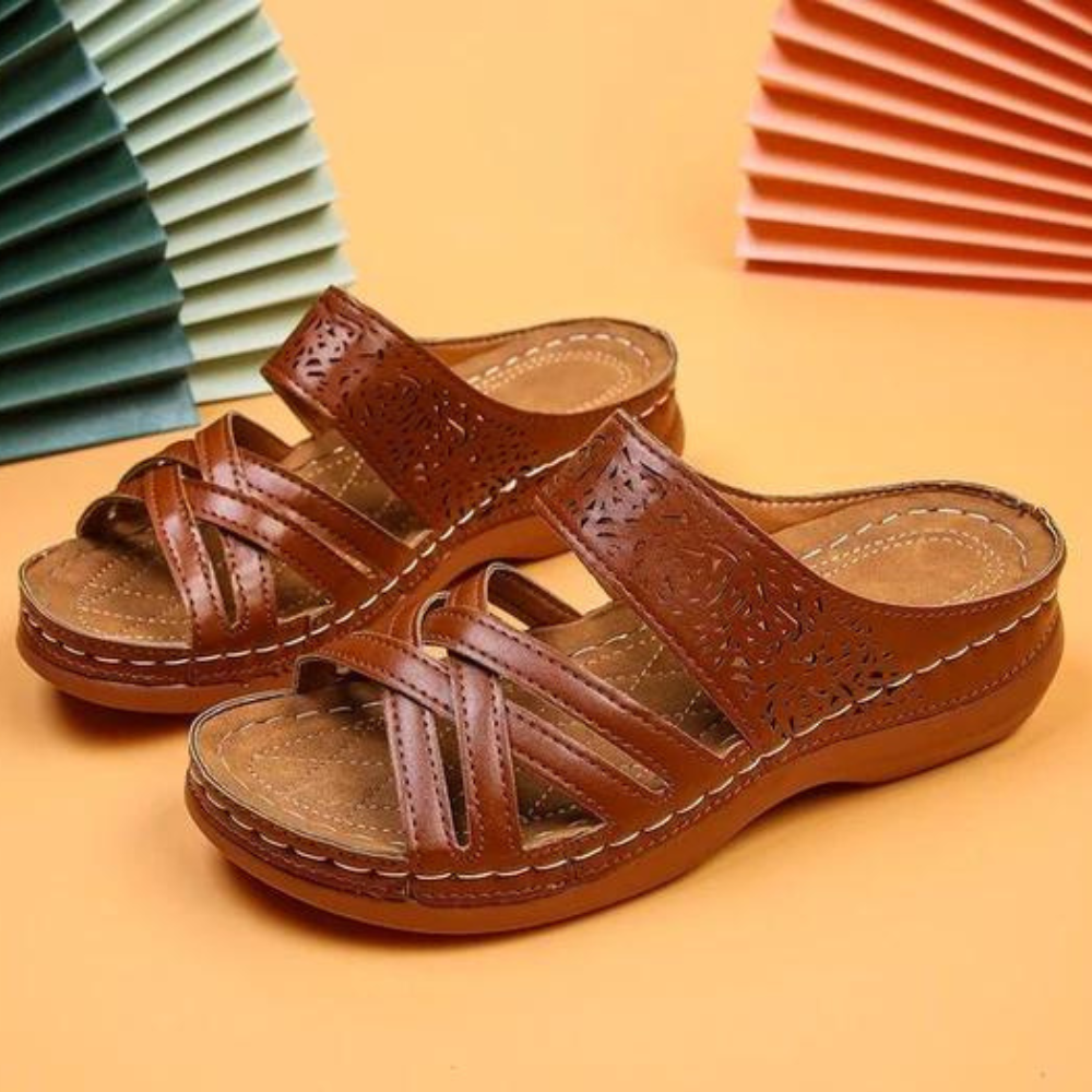 Elegante Retro-Sandalen Willa für Damen