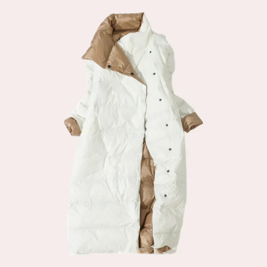 ModeGeist | Luxuriöse Wattierte Jacke für Frauen