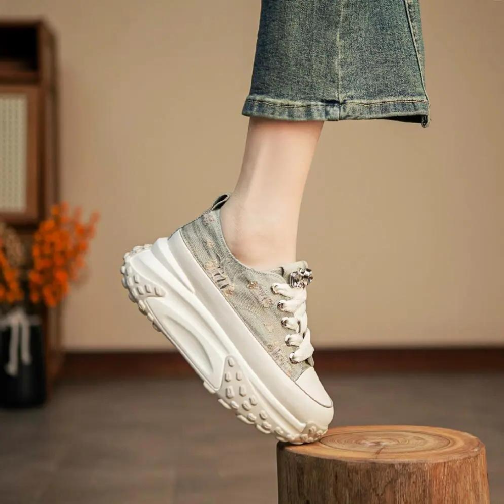 Damen-Sneakers Tinley im eleganten Retro-Stil