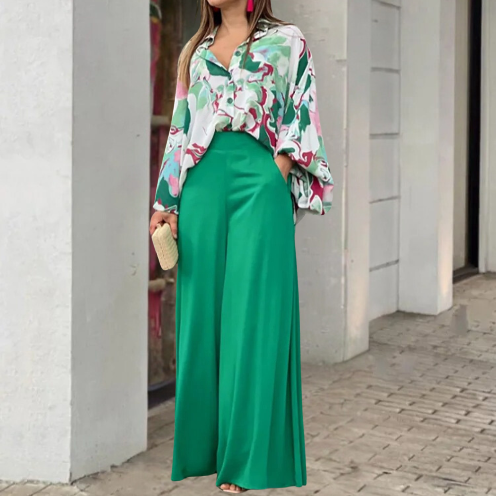 Mariuca Damen-Ensemble: Elegantes, luxuriöses Zweiteiler