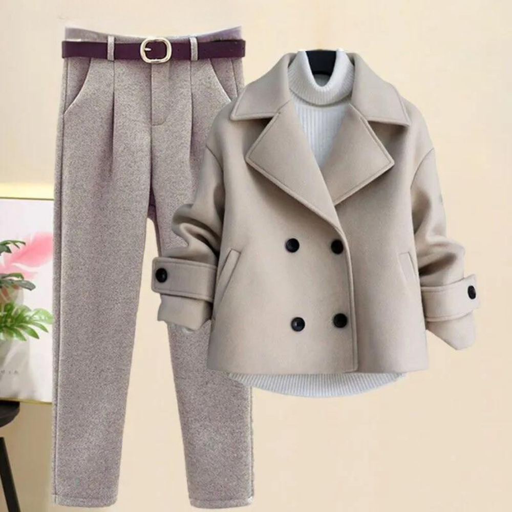 Luxuriöses 3-teiliges Damen-Winterset Lacey für höchsten Komfort und Stil