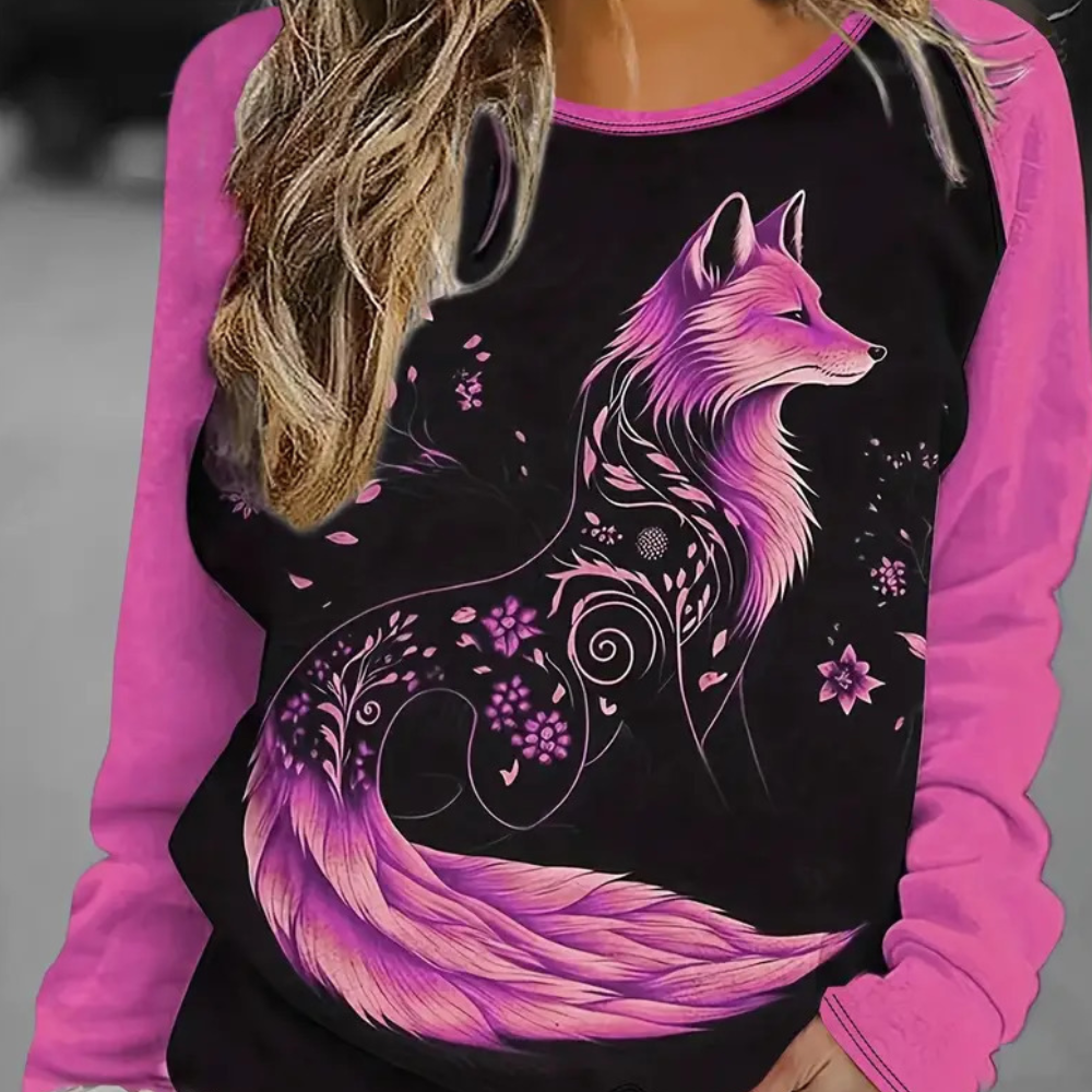 Sibel Damen-Sweatshirt: Entspannter Tragekomfort und bequeme Passform