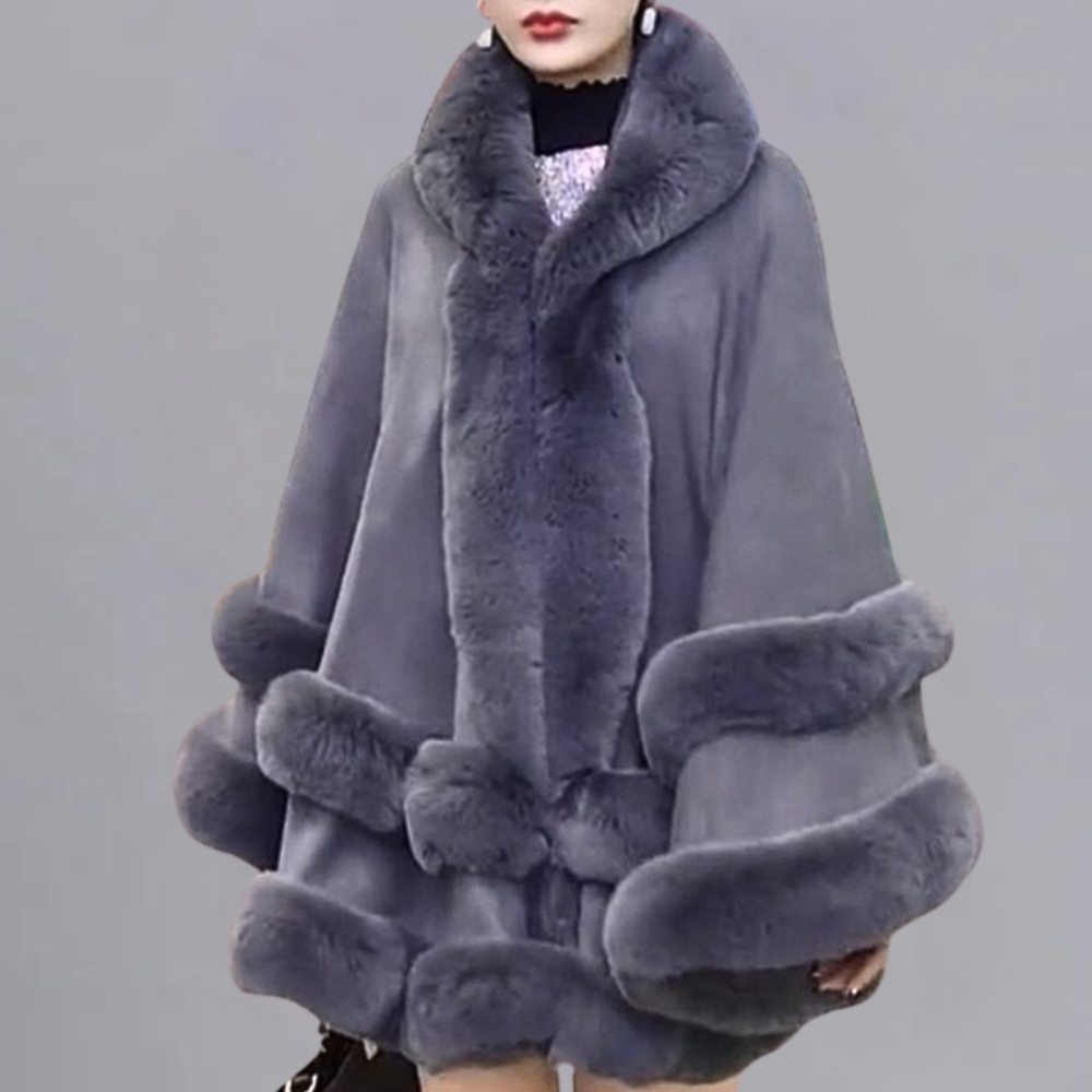 ModeGeist | Elegante Kap Mantel für Frauen für den Winter