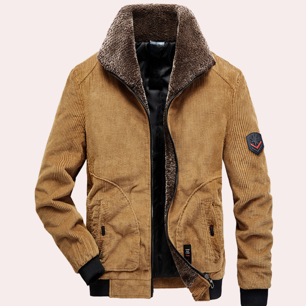 Herrenjacke Damjan: Stilvolle Wärme und kuscheliger Komfort