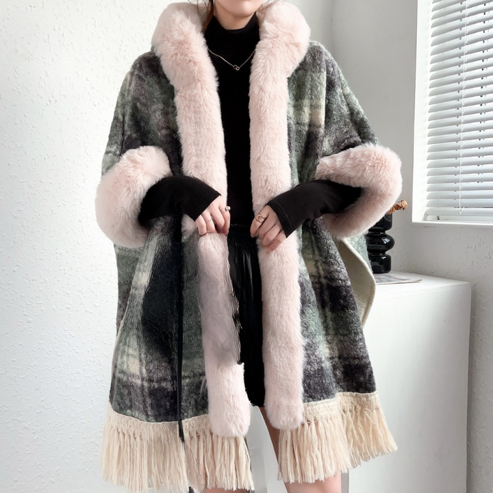 ModeGeist | Lang mit Gürtel und Klassischem Kragen für Frauen Ideal für Den Winter