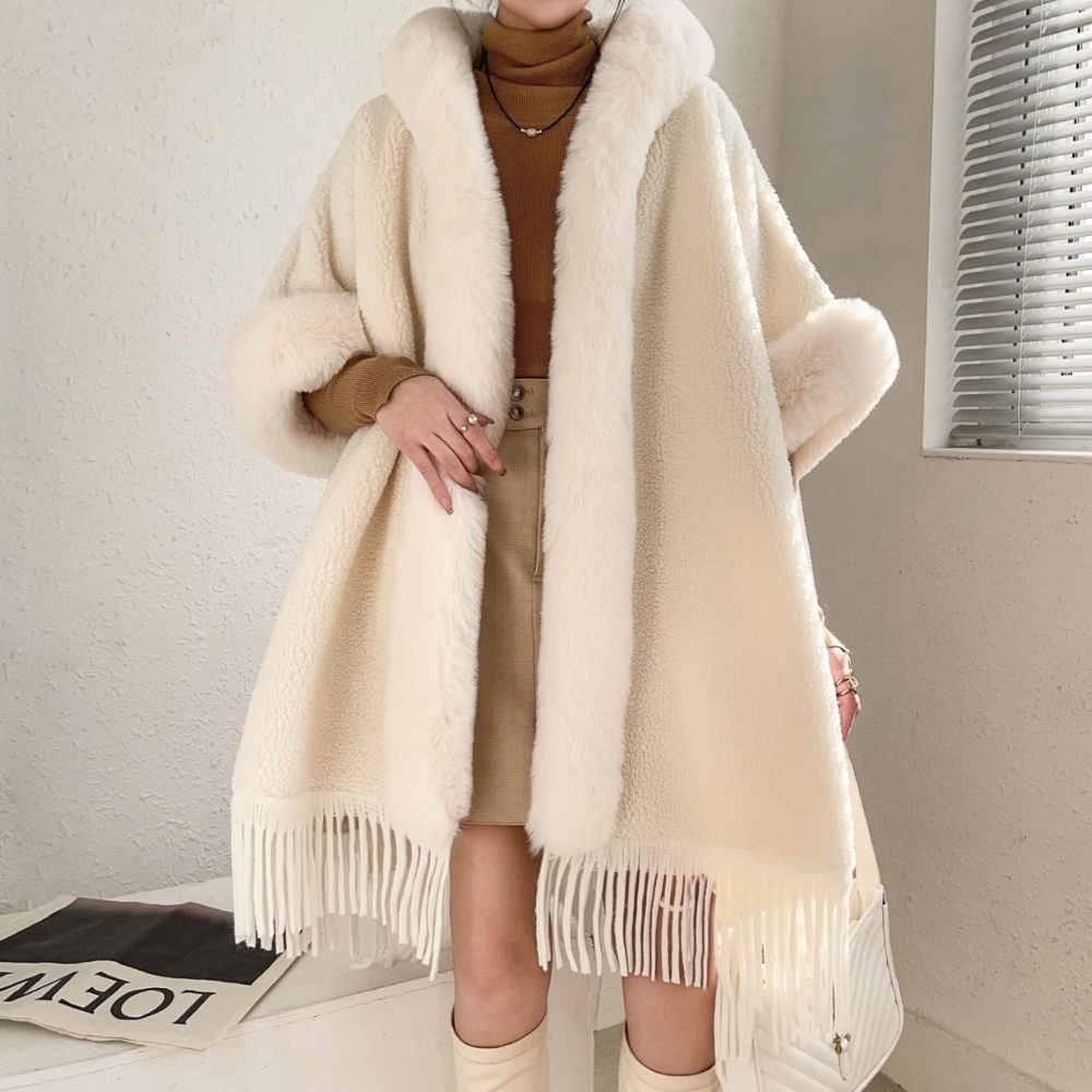 ModeGeist | Lang mit Gürtel und Klassischem Kragen für Frauen Ideal für Den Winter