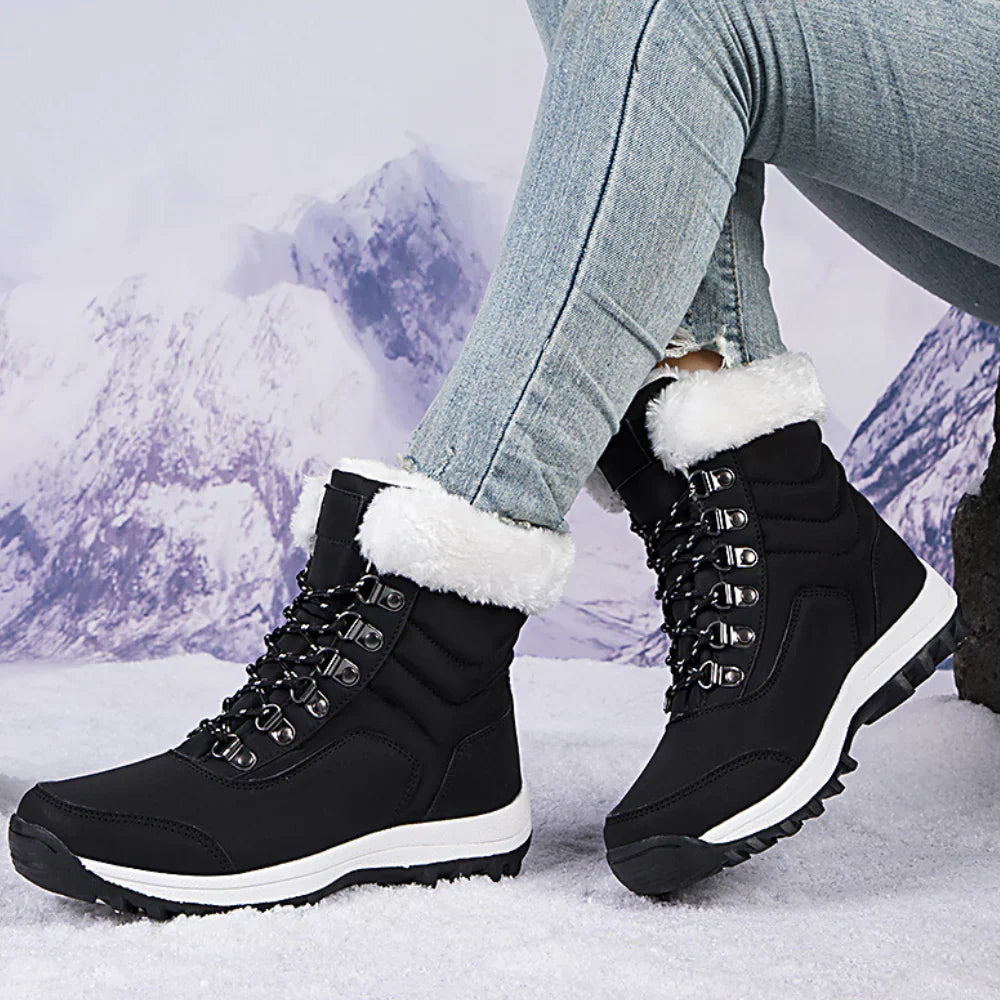ModeGeist | Warme und Rutschfeste Schneestiefel für Damen