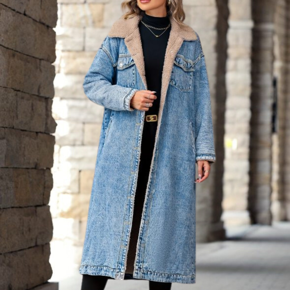 ModeGeist | Leichte Denimjacke für Frauen für den Winter